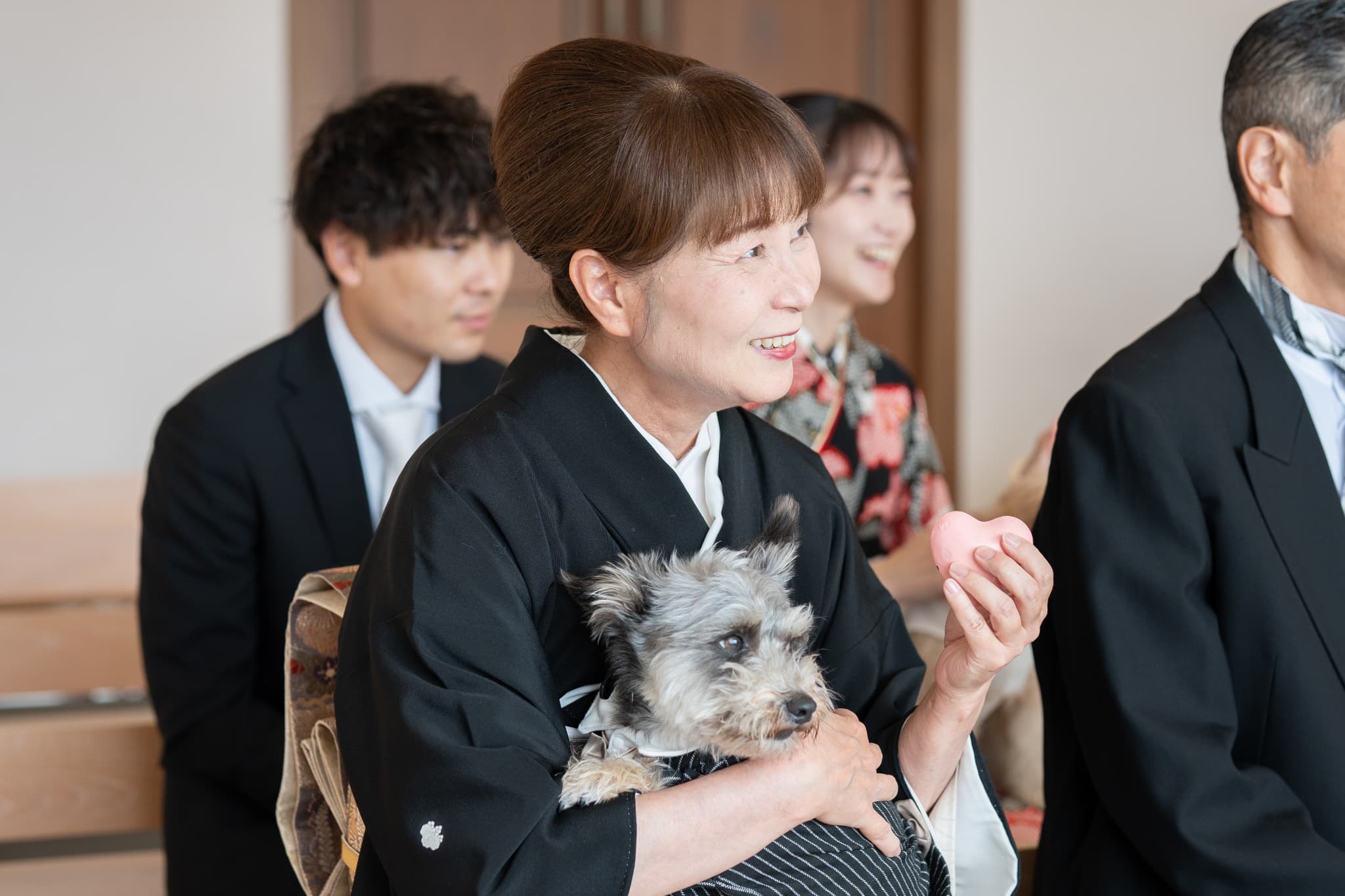 愛犬も大切なご家族。　一緒に迎える、かけがえのない結婚式